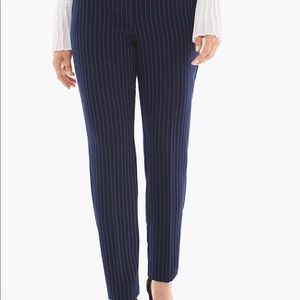 Chico’s pinstripe ankle pants
